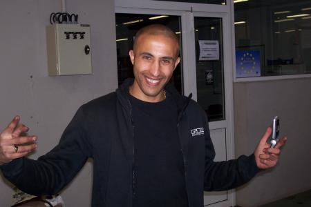 Hakim apres les résultats des exams......ça à l'air bon vu la tête qu'il fait