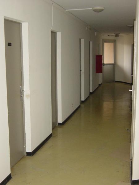 Mon couloir à l'ébergement 